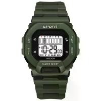 ราคา นาฬิกาดิจิตอล, กันน้ำ, สำหรับผู้ชายและผู้หญิง, สไตล์กีฬา, สีเขียว, นาฬิกาข้อมือ, นาฬิกาแขวน, Reloj Masculino (1732018942956046895)