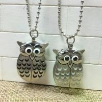 ราคา นาฬิกาพก สไตล์เกาหลี ฝาพับ จี้นกฮูกเงิน นาฬิกาแขวน เหมาะสำหรับเด็ก พวงกุญแจ ดีไซน์การ์ตูน (1731589832776713467)