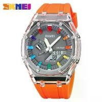 ราคา นาฬิกาผู้ชายกันน้ำ, SKMEI, ฟังก์ชั่นการตั้งค่านาฬิกานับถอยหลังและนาฬิกาจับเวลา, ไฟ LED, การเคลื่อนไหวอิเล็กทรอนิกส์, นาฬิกาข้อมือ, นาฬิกาปลุก 5 เรือน, นาฬิกาดิจิตอลเวลา 2 เรือน (1731483092555959234)