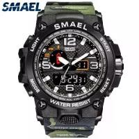 ราคา นาฬิกาแบรนด์สำหรับผู้ชาย, SMAEL, 1545D นาฬิกาสปอร์ตทหารลายพราง, กันกระแทก, นาฬิกาปลุก, เหมาะสำหรับผู้ชาย, Reloj Hombre (1730274459848248101)