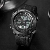 ราคา นาฬิกาสปอร์ต, BIDEN แบรนด์ชั้นนำ, สำหรับผู้ชาย, นาฬิกาทหารสปอร์ต, นาฬิกาจับเวลาคู่, นาฬิกาปลุก, นาฬิกาข้อมือ, จอแสดงผลดิจิตอลอิเล็กทรอนิกส์, กันน้ำ, เหมาะสำหรับผู้ชาย, jam tangan lelaki (1731630678228