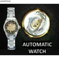 ราคา (แท้) นาฬิกาออโตเมติก โชว์กลไก นาฬิกาข้อมือ กันน้ำ สายเหล็ก Shifeng Automatic Watch นาฬิการะบบไขลาน RC911 (1731791204713661806)