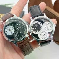 ราคา skone นาฬิกาข้อมือ กันน้ำได้ สายหนังอย่างดี หน้kปัดหรูหราดีไซน์ซับซ้อน ทันสมัย พร้อมกล่อง สินค้าดี (1731806788036560303)