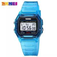 ราคา นาฬิกาข้อมือสตรีสาย TPU ใส, SKMEI, กันกระแทก, จอแสดงผลแสงด้านหลัง, นาฬิกาจับเวลา, นาฬิกาดิจิตอล, สำหรับผู้หญิง, 2056, แฟชั่น (1729675606399093314)