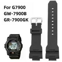 ราคา สายนาฬิกายางซิลิโคน, เหมาะสำหรับ Casio G-Shock G-7900sl GW-7900b GR-7900NV, สายสำรอง, สีดำ, กันน้ำ, สีดำ, สายนาฬิกา (1731430976162007199)