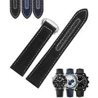 ราคา สายนาฬิกา, ผ้าใบไนลอนและหนังแท้, เข้ากันได้กับ Omega Seamaster 300 และ AT150, เข็มขัดข้อมือสำรอง, มีขนาด 19 มม., 20 มม., 21 มม. และ 22 มม., สร้อยข้อมือ (1730635754469361899)
