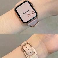 ราคา สายนาฬิกา เนื้อหนัง เอวบาง สองด้าน ผ้ายีนส์พิเศษ 22 มม. เหมาะสำหรับนาฬิกา (1731744083823789943)