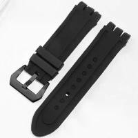 ราคา สายนาฬิกายาง, ขนาด 23 มม., เปลี่ยนสำหรับสร้อยข้อมือ SWATCH, สายรัดข้อมือซิลิโคน, สำหรับนาฬิกาผู้ชาย, อุปกรณ์เสริม, สายนาฬิกา (1731823562007938852)
