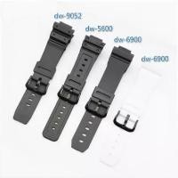 ราคา สายนาฬิกาซิลิโคน, สำหรับ Casio G-shock, เข้ากันได้กับ DW5600, DW9052, และ DW6900, สไตล์สปอร์ต, กันน้ำ, กันเหงื่อ, ทนทาน, เหมาะสำหรับ G-shock, สร้อยข้อมือสำรอง, สายนาฬิกา (1731896031373460713)