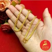 ราคา สร้อยคอลายผ่าหวายเหลี่ยมคู่พ่นทรายตัดลาย หัวจรวด ความยาว 24 นิ้ว เทียบเท่า 2 บาท ชุบทอง หุ้มทอง สีเหมือนจริงมาก งานสวย คลังสินค้า (1731919900644050849)