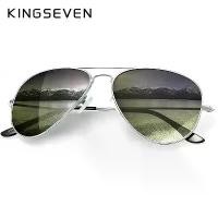 ราคา แว่นกันแดดผู้ชาย, KINGSEVEN, โพลาไรซ์ UV400, เลนส์ไล่ระดับกระจก, กรอบนักบิน, สำหรับผู้หญิง, แว่นตาย้อนยุคและหรูหรา, แฟชั่นใหม่ (1731704027917158436)