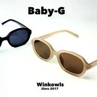 ราคา Baby-G by winkowls แว่นกันแดด แว่นป้องกันรังสียูวี400 แว่นเลนส์แท้แบรนด์วิ้งค์อาวส์ แว่นกรองแสงสีฟ้า กรอบแว่นตา (1731270878511269473)