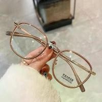 ราคา กรอบแว่นตาตามใบสั่งแพทย์ สไตล์วินเทจและกระโหลก กรอบกลมเล็ก สไตล์เกาหลี กรอบแว่นตาที่ไม่ใช่ใบสั่งแพทย์ สำหรับผู้ชายและผู้หญิง แว่นตาป้องกันแสงสีฟ้า กรอบแว่นตา TR (1731186736082814516)