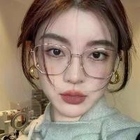 ราคา กรอบแว่นตาสายตาสั้นผู้หญิง กรอบใหญ่ ขอบใหญ่ เหมาะสำหรับหน้ากลม ทรงสลิมฟิต กรอบแว่นตา (1732064181317765489)