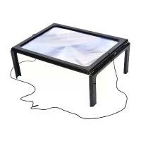 ราคา แผ่นขยายอ่านหนังสือ แว่นขยายอ่านหนังสือ แว่นขยาย รูปโต๊ะขนาด A4 มีไฟ LED สำหรับอ่านหนังสือ (1731474417293166389)