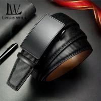 ราคา เข็มขัดผู้ชาย LouisWill เข็มขัดแฟชั่นสำหรับผู้ชาย เข็มขัดหนังแท้ เข็มขัดลาย เข็มขัดหัวเข็มขัดอัตโนมัติ แบรนด์หรูคุณภาพสูง สายธุรกิจ เข็มขัดชาย สำหรับผู้ชาย ผ้า คาดเอว ผู้ ชาย (1731767261526329184)