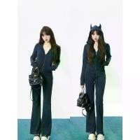 ราคา ชุดกีฬา เสื้อสเวตเตอร์มีฮู้ดผู้หญิง ดีไซน์หวาน กางเกงขายาวสีน้ำเงินเข้ม ทรงหลวม เหมาะสำหรับฤดูใบไม้ร่วง ชุด วอร์ม ผู้ หญิง แบรนด์ แท้ ชุด เซต วอร์ม ผู้ หญิง ชุด วอร์ม (1732259129890146758)