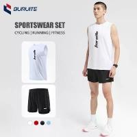 ราคา ชุดกีฬา2ชิ้น เสื้อ กางเกงขาสั้น ผ้าร่มแห้งไว เหมาะสำหรับการออกกำลังกาย ทั้งผู้ชายและผู้หญิง (1731463841294091763)