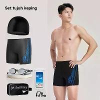 ราคา ชุดว่ายน้ำผู้ชาย รวมชุดว่ายน้ำ กางเกงว่ายน้ำ หมวกว่ายน้ำ แว่นตาว่ายน้ำ กระเป๋าใส่ว่ายน้ำ ที่อุดจมูก ที่อุดหู กระเป๋าถือ ชุดว่ายน้ำ มีให้เลือก 2-7 ชิ้น (1731187082432579123)