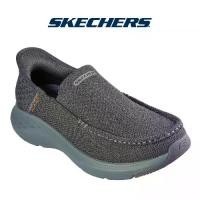 ราคา Skechers รองเท้าผู้ชาย รุ่น Slip-ins SKECHERS USA Parson - 204804-GRY - สีเทา (1731697681068559150)