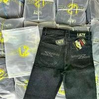 ราคา กางเกงLAZYด้ายเทาผ้าดิบ14และ16oz ตัวดีเทลใหม่ล่าสุด ยีนส์ผู้ชาย (ของแท้) (1729949849142332065)