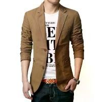 ราคา 【SALE】สูทผู้ชาย เสื้อสูทออกงาน สูทลำลอง สูทแฟชั่น ใส่ได้หลายโอกาส สีดำ สีน้ำตาล สีเบจ (จัดส่งใน2วัน) (1731846698259088897)