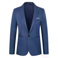 ราคา สูทผู้ชาย Okamoto สไตล์เกาหลีใหม่ ทรงสลิมฟิต เล็ก เสื้อสูท S-6XL สูทเบลเซอร์ (1731664792918852752)