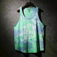 ราคา เสื้อกั๊กผู้ชาย มัดย้อม สไตล์อเมริกันเรโทร พลัสไซส์ ดีไซน์มัดย้อม (1732105712164636932)