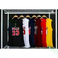ราคา เสื้อกั๊กผู้ชาย แฟชั่นลำลอง ฤดูใบไม้ผลิและฤดูร้อน BULLS23 เสื้อบาสเก็ตบอล ประณีต และสะดวกสบาย เสื้อคอกลม (1732127395757590784)