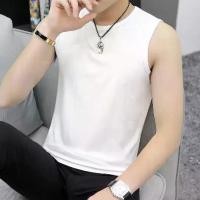 ราคา เสื้อกั๊กผู้ชาย คอกลม ไหล่กว้าง ฤดูร้อน ระบายอากาศ รัดรูป กีฬาและฟิตเนส ฐานเสื้อกล้ามสีทึบ เสื้อกล้ามแขนกุด (1731953148809545304)