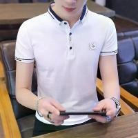ราคา เสื้อผ้าผู้ชาย, เสื้อยืดแขนสั้นฤดูร้อน, สไตล์เกาหลี, เสื้อโปโลมีปกมีสไตล์, เสื้อเชิ้ตนักเรียนชายหนุ่ม, วัสดุผ้าฝ้ายแท้, มาใหม่, ปี 2025, เสื้อเชิ้ตผู้ชาย (1731616181326480836)