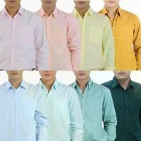 ราคา COD SHIRTKUB [M-4XL] เสื้อเชิ้ต คอปก แขนยาว OXFORD SHIRT เสื้อเชิ้ตผู้ชาย ทำงาน สีพาสเทล สีเขียว เชิ้ตครับ 20 โทนสี (1732316968407042474)