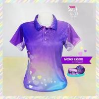 ราคา เสื้อโปโลผู้ชาย ดีไซน์ใหม่ พิมพ์ลาย 3 มิติ ไล่ระดับสีเขียวมิ้นต์ พร้อมการประสานสไตล์หัวใจหวาน การออกแบบสไตล์ไทย Shirt คอปก (1731400588739709795)