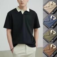 ราคา เสื้อโปโลธรรมดา สไตล์เกาหลี เสื้อโปโลแขนสั้นผู้ชาย แบรนด์อินเทรนด์ แฟชั่น Ins เสื้อโปโลผู้ชาย เสื้อเชิ้ตแขนสั้น เสื้อผ้า คอปก เหมาะสำหรับสุภาพบุรุษ [COD ในสต็อกประเทศไทย] (1732076406859991678)