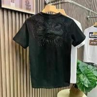 ราคา เสื้อยืดผู้ชาย คอลเลคชั่นฤดูร้อน แขนสั้น สไตล์เยาวชนแบบจีน ดีไซน์ปลุกสิงโต ปักลายจีน อินเทรนด์ ทำจากผ้าฝ้ายแท้ สไตล์ลำลอง ครึ่งแขน เสื้อชั้นในพื้นฐาน เหมาะสำหรับผู้ชาย 2024 ผ้าไ (1731053874432739329)