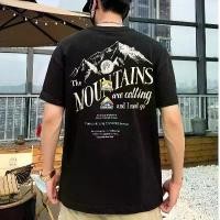 ราคา เสื้อยืดผู้ชาย พิมพ์ลายตัวอักษรคาร์ดิแกนญี่ปุ่น แขนสั้น ทรงหลวม ลำลอง ใส่หน้าร้อน ทำจากผ้าฝ้ายหวี ดีไซน์ไหล่ ผ้าไหม ผ้าสำลี Man Clothing (1730932420170451335)