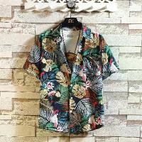ราคา เสื้อยืด ฮาวาย ชุดชายหาด เสื้อยืดผู้ชาย ชายหาด ดอกไม้ ย้อนยุค เสื้อเชิ้ตแขนสั้นทรงหลวม เสื้อฮาวายญี่ปุ่น ผู้ชาย Man Clothing (1730899058565810850)