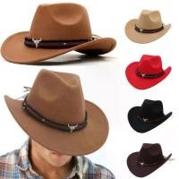 ราคา หมวกคาวบอย สไตล์ตะวันตก สีเดียว หมวกผู้หญิง หมวกคาวบอย หมวกผู้ชาย สไตล์ตะวันตก ทำจากสักหลาด เหมาะสำหรับกิจกรรมกลางแจ้ง เครื่องประดับแฟชั่น กันแดด Unisex เหมาะสำหรับงานปาร์ตี้เครื่องแต่งกาย (1731562960