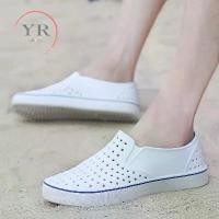 ราคา รองเท้าแตะผู้ชาย รองเท้าแตะกีฬา รองเท้าแตะ Crocs มีขนาดบวก 36-45 เหมาะสำหรับคู่รัก รองเท้าผู้ชาย (1730720210914347119)
