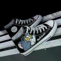 ราคา รองเท้าผ้าใบผู้ชาย 2021 มาใหม่ รองเท้าผ้าใบมิกกี้เมาส์ พิมพ์ลาย ทนต่อการสึกหรอ รองเท้าผ้าใบ (1730054587159054412)