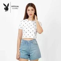 ราคา PLAYBOY เสื้อผ้าผู้หญิง/เสื้อ/เสื้อยืด รุ่น P1WT243TB041OW (1731585963285972199)