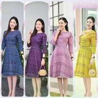 ราคา ชุดเดรส Dress เดรสผ้าไทย ชุดทำงานผู้หญิง ชุดทำงานผ้าไทย เสื้อผ้าผู้หญิง เดรสลายไทย ผ้าไทย ชุดผ้าไทย เดรสเรียบร้อย เดรสทำงาน Women Clothing ชุดเดรสสวยๆ ชุดเดรสน่ารักๆ ชุดคุณครู เส (1730034989645859807)