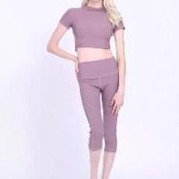 ราคา 【COD】BSC Streamline ชุดว่ายน้ำผู้หญิง ทูพีช สีม่วง G2P1BSJ29801DW (1731748639210506108)