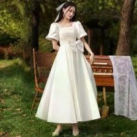 ราคา ชุดสีขาว, ชุดราตรี, ชุดหมั้นจัดเลี้ยงฤดูใบไม้ผลิของผู้หญิง, ชุดแต่งงานฝรั่งเศส, ชุดแต่งงานน้ำหนักเบา, การลงทะเบียนลิขสิทธิ์ (1732074405144398326)