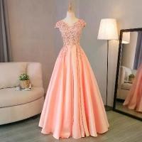 ราคา ชุดราตรี, 2025, ชุดขนมปังปิ้ง, สีชมพู, ยาว, เหมาะสำหรับจัดเลี้ยงและงานแต่งงาน, ชุดเจ้าสาว, ชุดเพื่อนเจ้าสาว, ชุดหมั้น, คุณภาพสูง (1731938800335750571)