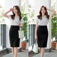 ราคา กระโปรงนักศึกษาทรงเอ กระโปรงทรงเอ ยาว 26 นิ้ว เอว 23-40 ผ่าหลัง(ผ่าทับ) Clothing Lady ผู้หญิง Women เสื้อผ้า Skirt แมทชุด กางเกง สม็อค หลัง 7 ส่วน สีเหลือง มัสตาร์ด ผ้าถุง (1731176199447283891)