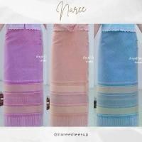 ราคา ผ้าถุง ผ้าไหมแกมฝ้ายทอลายเต็มผืน (1729569547845142938)