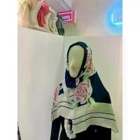 ราคา [COD] [Tiktok]ผ้าSilk ผ้าพันคอ ผ้าคลุมผม ผ้าคลุมไหล่ ผ้ามุสลิม (1731942029585647536)