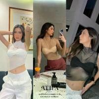 ราคา Atipashop - แขนกุดปลายเฉียงซีทรู เสื้อแขนกุด แขนกุด ผ้าซีทรู ปลายเฉียง ทรงสวยมาก คําแนะนําการขายที่ร้อนแรงในเดือนนี้ (1731196212330333735)