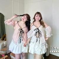 ราคา เสื้อสายเดี่ยว แขนต่อ สายเดี่ยวสาวอวบ อก38-50นิ้ว plussize คําแนะนําผลิตภัณฑ์ใหม่ของเดือนนี้ แฟชั่น หน้า ร้อน เสื้อครอป โชว์ หลัง กล้าม สาว อวบ มี บรา มีบรา ในตัว (1731810108132394834)